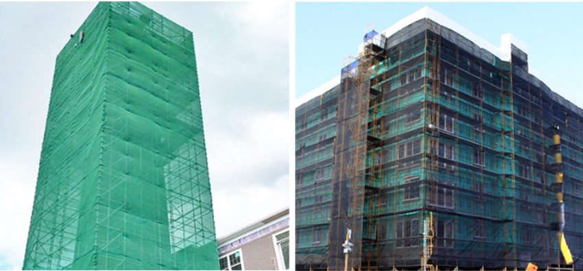 Строительные строительные леса.